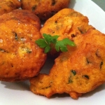 frittelle alla crema di funghi